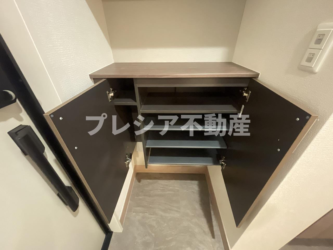 D-ROOM甲子園口の収納