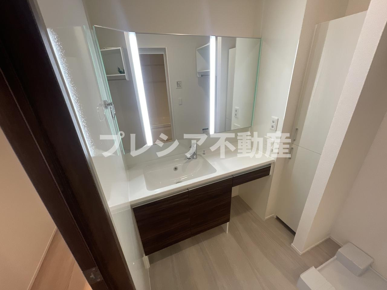 D-ROOM甲子園口の洗面所