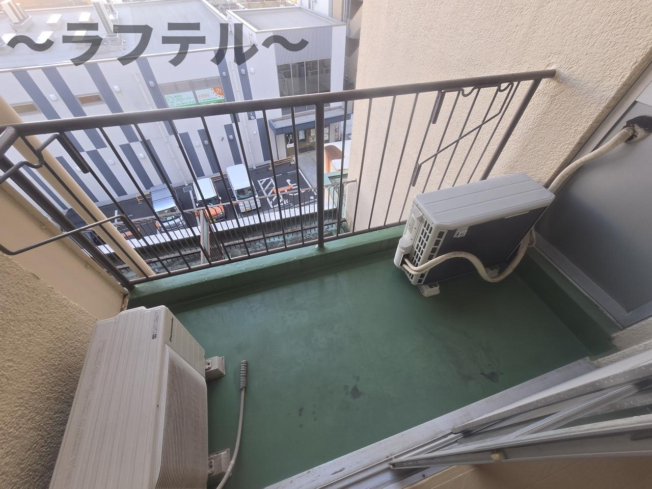 新所沢グリーンハイツのバルコニー