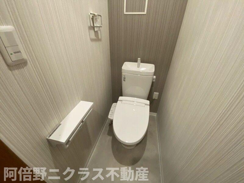 阿倍野区相生通2丁目戸建て（B棟）のトイレ