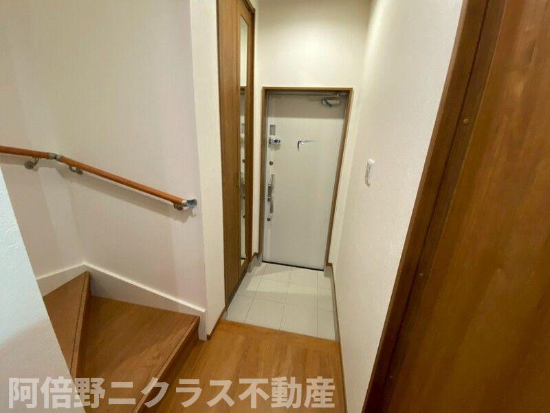 阿倍野区相生通2丁目戸建て（B棟）の玄関