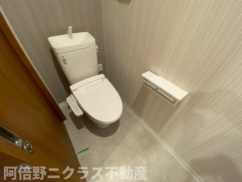 阿倍野区相生通2丁目戸建て（B棟）のトイレ