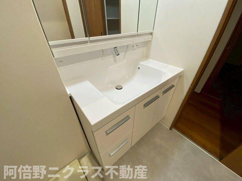 阿倍野区相生通2丁目戸建て（B棟）の洗面所