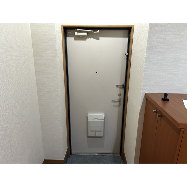 グリーンサイドの玄関|玄関です
