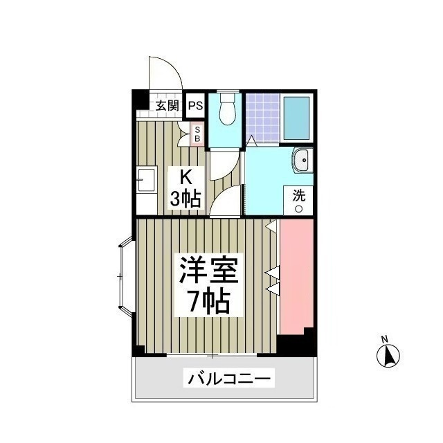 グリーンサイドの間取り