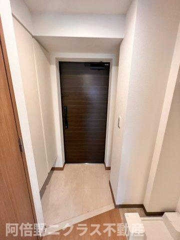 エスリードコート阿倍野昭和町の玄関