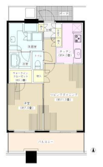 パークタワー横浜ステーションプレミアの間取り
