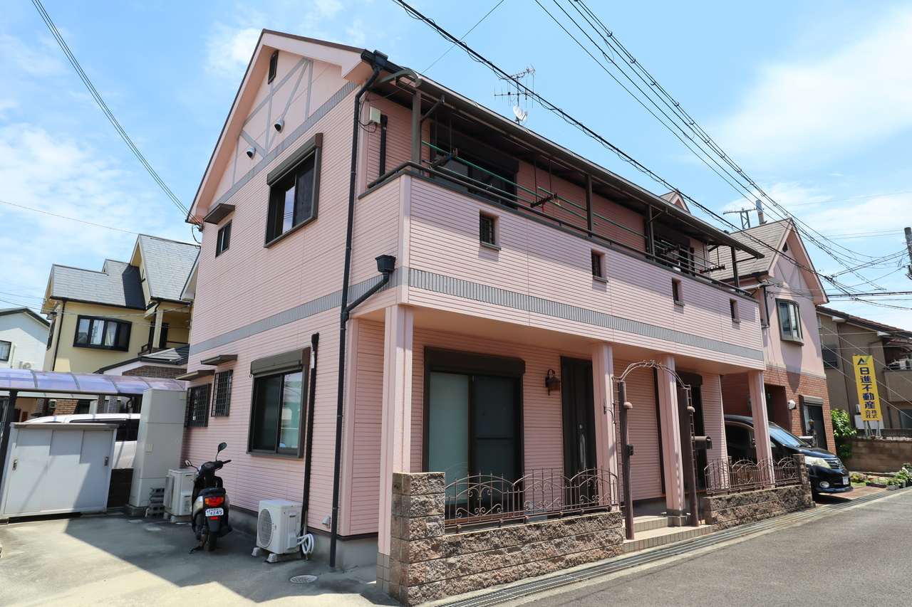 田原本新町貸家の外観