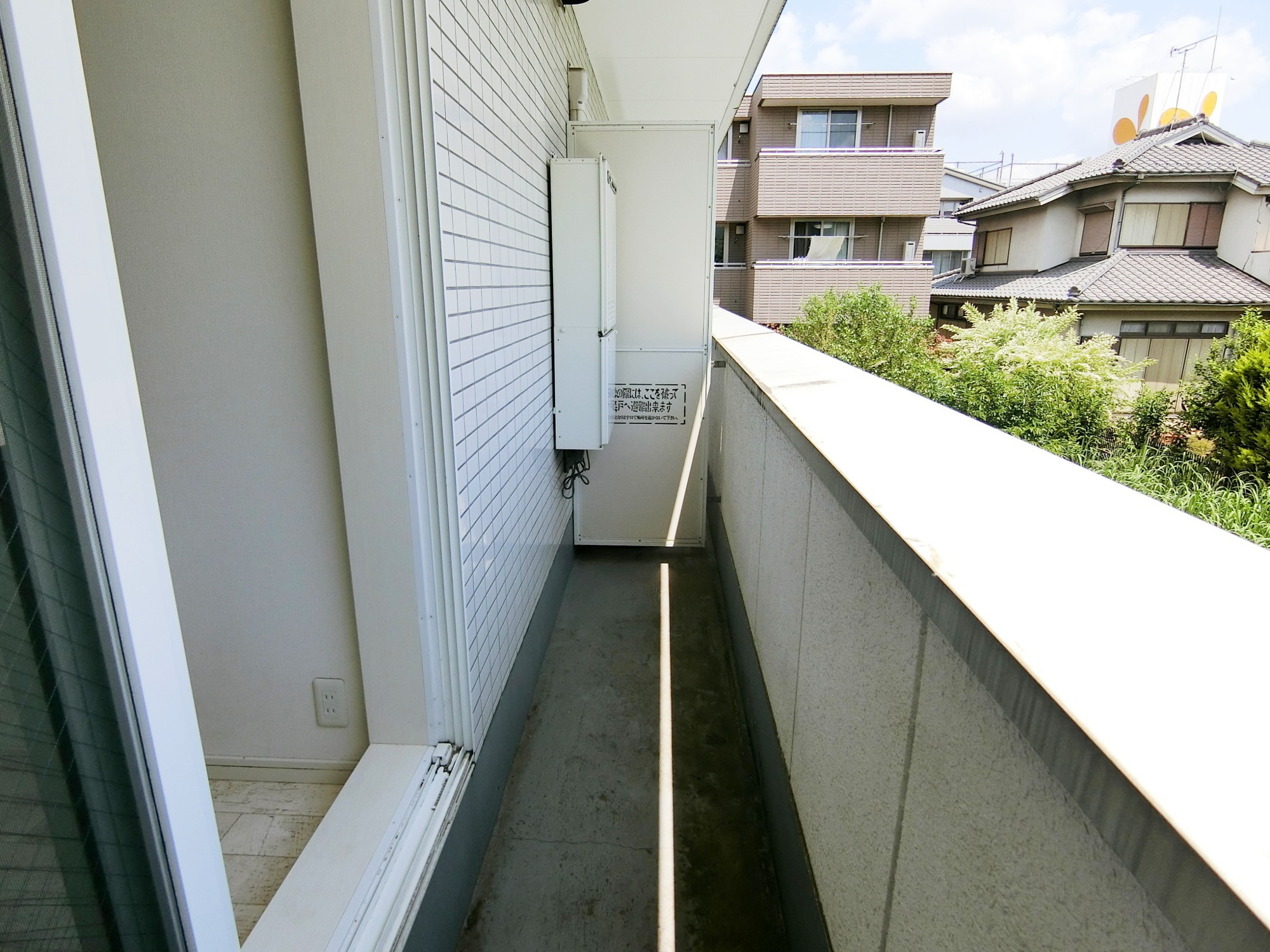 1ｓｔブレストのバルコニー|別号室の参考写真です。