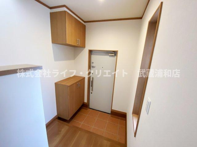 四谷3丁目テラスハウスの玄関