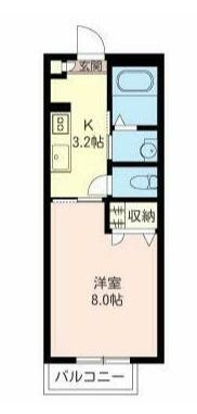 パークサイド Mの間取り