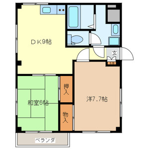 ファミール浦和の間取り