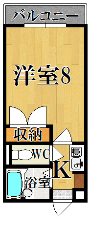 ロイヤルSK宝来の間取り