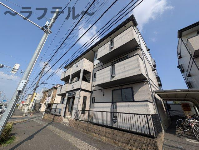 狭山市富士見１丁目のアパートの外観