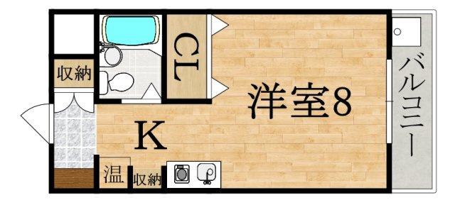 ビクトワール八木の間取り