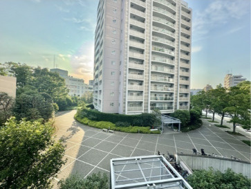 文京グリーンコートビュータワー本駒込 A棟の外観