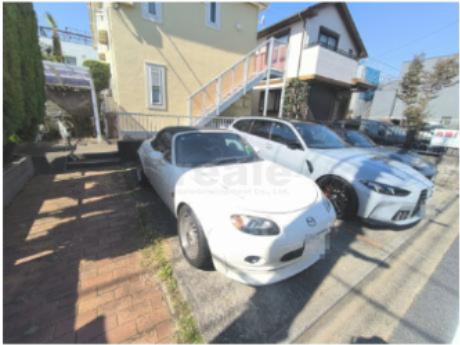 武蔵野市吉祥寺北町１丁目のアパートの駐車場