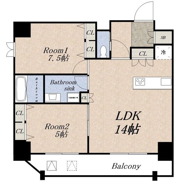 Mon maison1の間取り