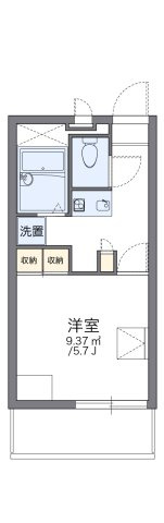 レオパレスパークヒルアオキの間取り
