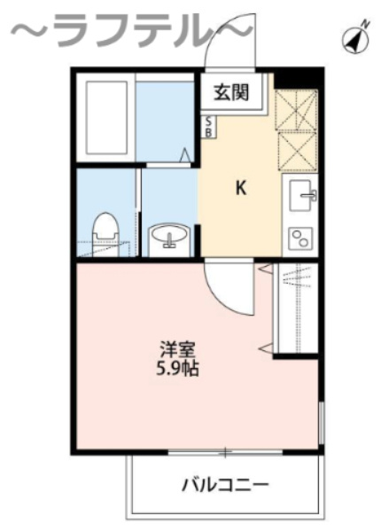 OP-TION GIONの間取り