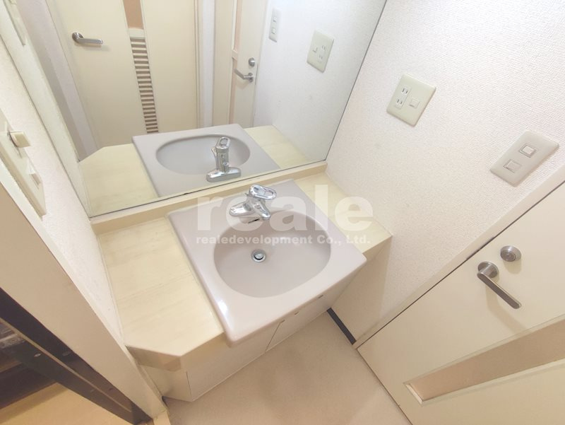 杉並区桃井２丁目の賃貸マンションの洗面所