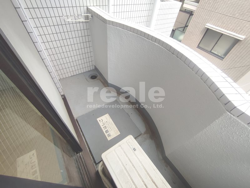 杉並区桃井２丁目の賃貸マンションのバルコニー