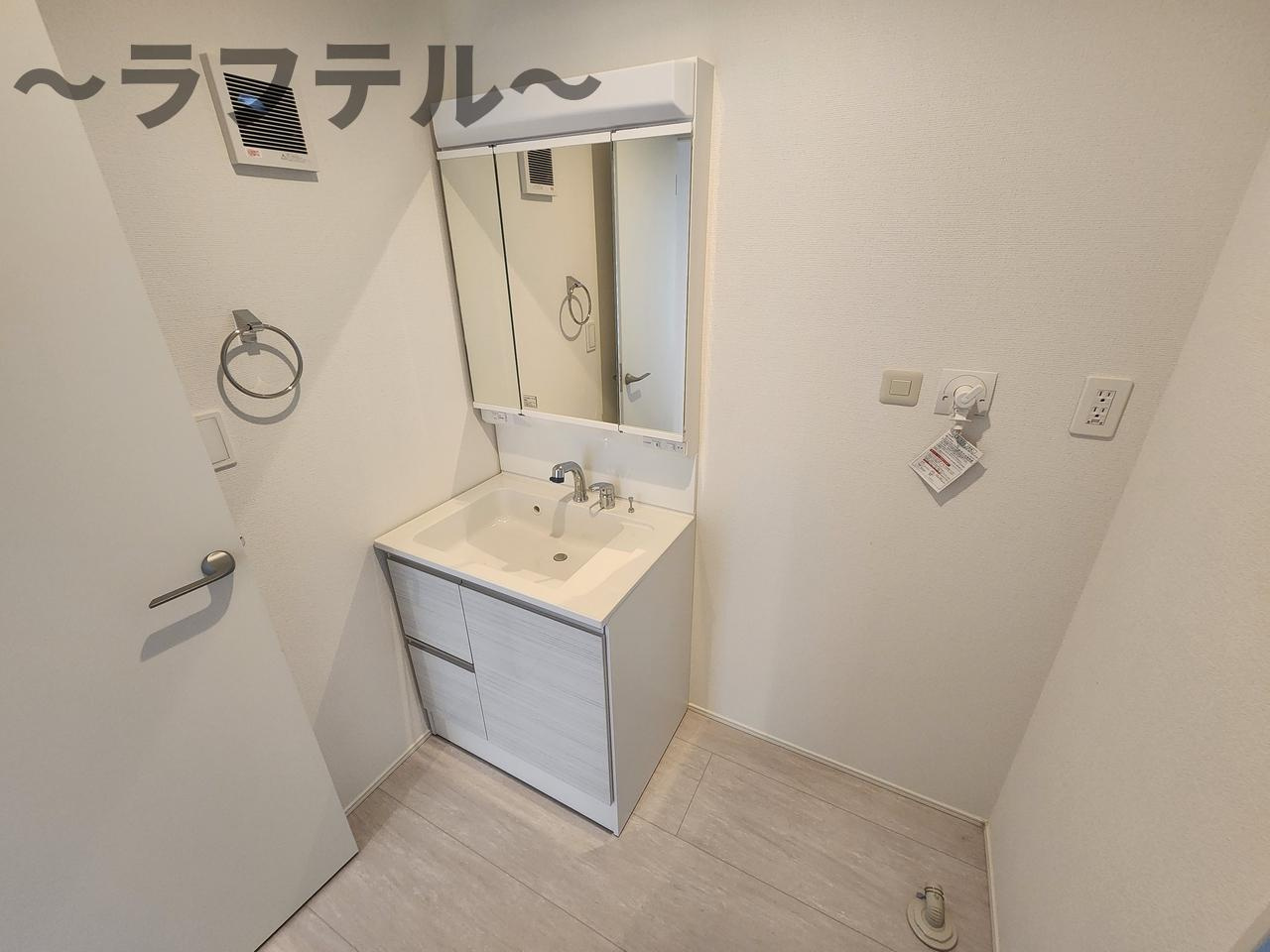 入間市扇町屋７期５棟の洗面所