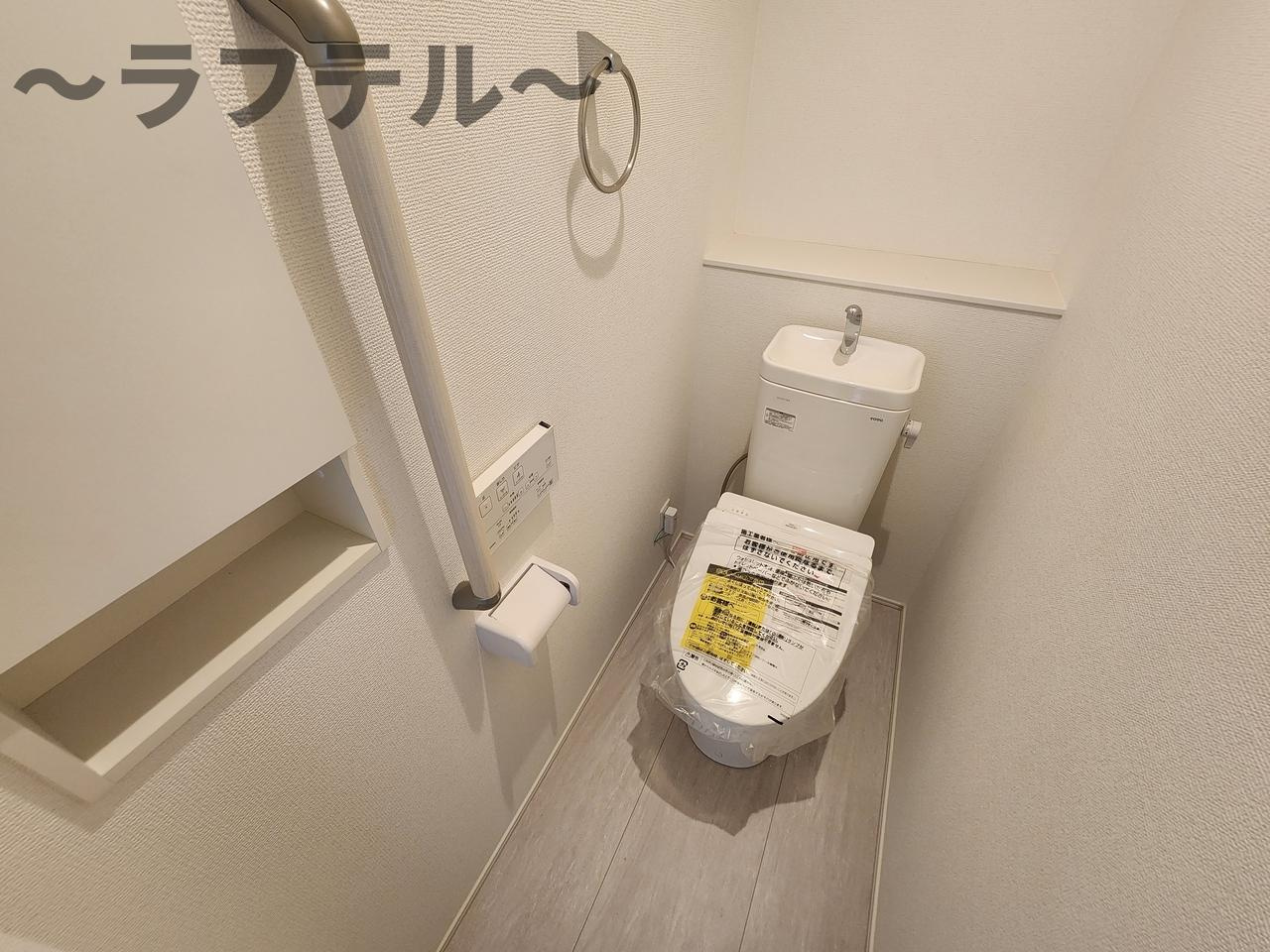 入間市扇町屋７期５棟のトイレ