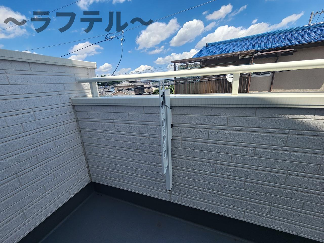 入間市扇町屋７期５棟のバルコニー