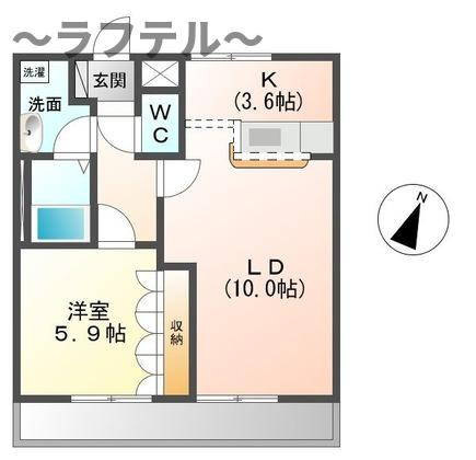 ラビランスAの間取り