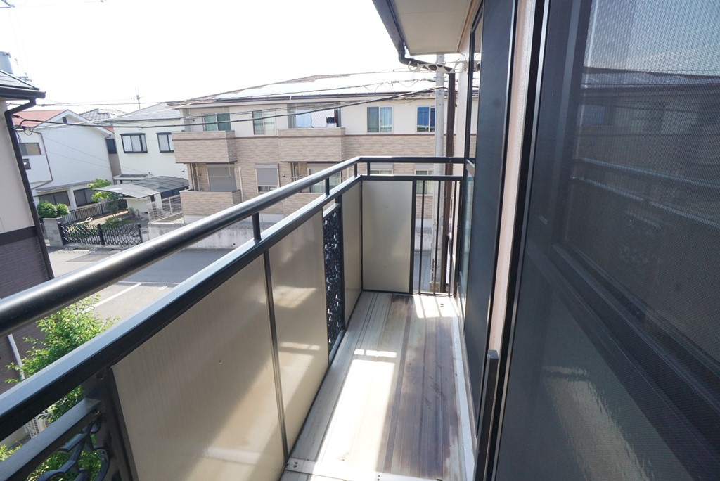 シャルマン二番館Ａ棟のバルコニー