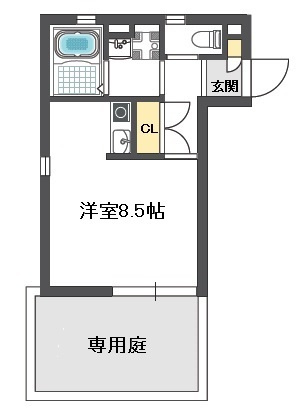 THE PLAZA 東上町 の間取り