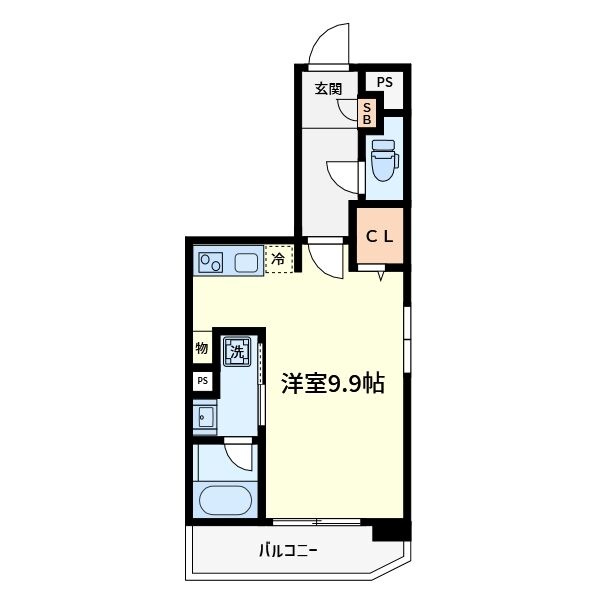 ラシーヌ阿倍野の間取り