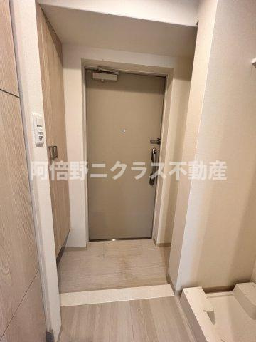 ソフィア阿倍野の玄関