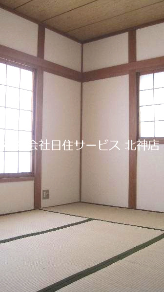 神戸市北区有野町唐櫃の一戸建ての和室|２階和室