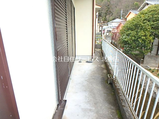 神戸市北区有野町唐櫃の一戸建ての外観|北側