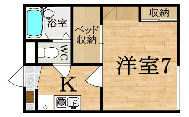 レオパレスＮステージの間取り