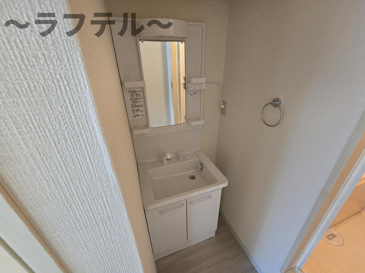 サンリバーKの独立洗面台