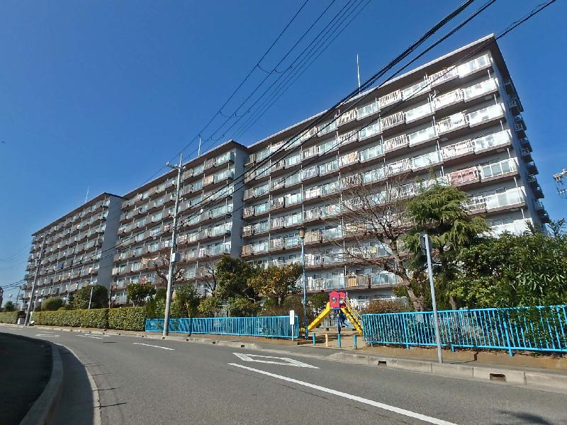 藤和明石公園ハイタウン　２号棟の外観|外観です