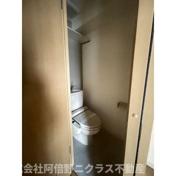 ラシーヌ天王寺のトイレ|内装は別部屋の参考写真です。