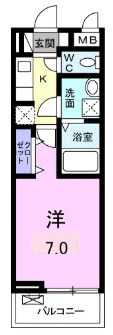 ベルオーブの間取り