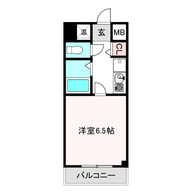 グランヴィ天王寺の間取り