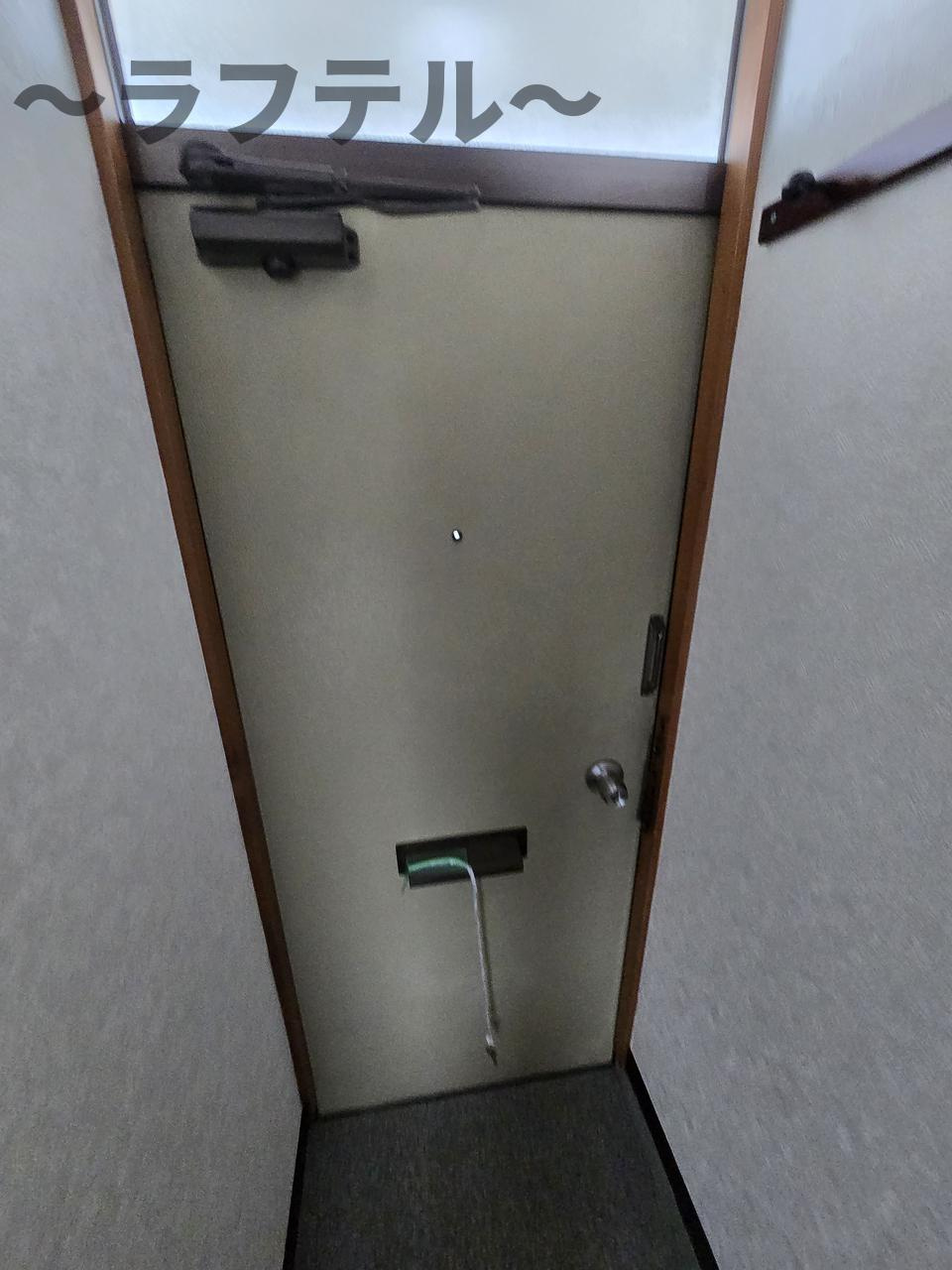 ファミール西所沢の玄関