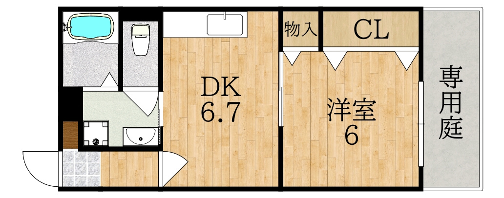 グレイス学園前の間取り
