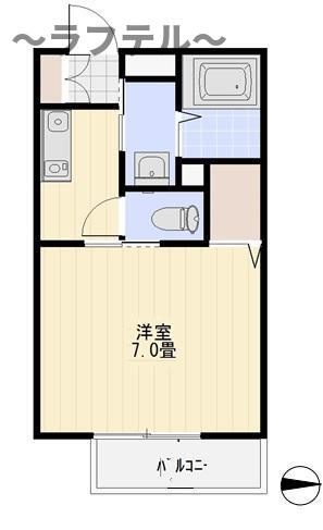 ロジュマンの間取り