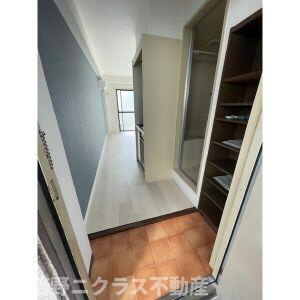 ヤングパレス阿倍野橋の玄関