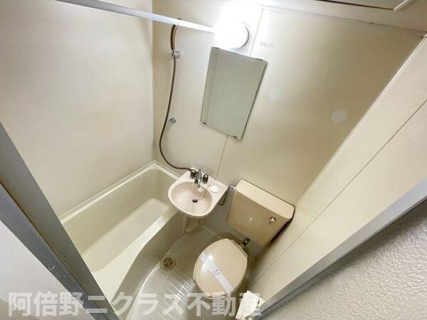 ヤングパレス阿倍野橋の浴室