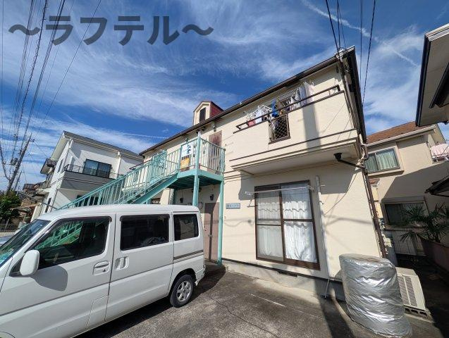 所沢市若狭１丁目のアパートの外観