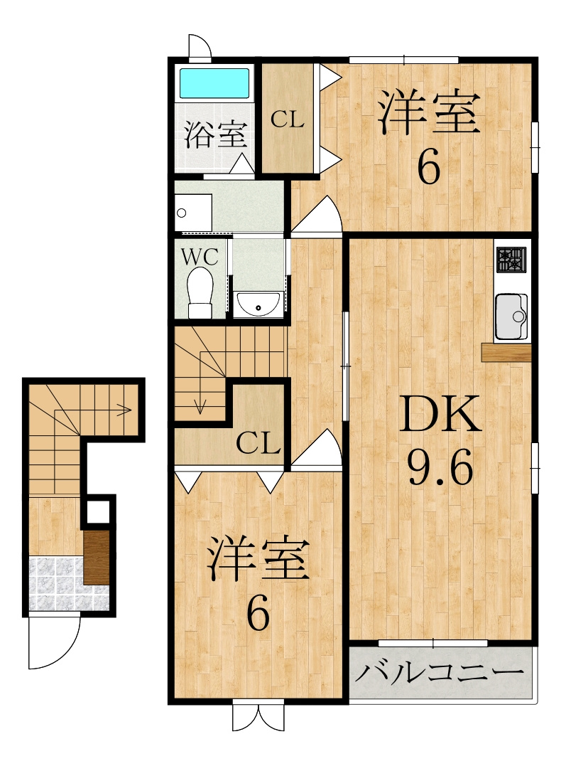 セレーノの間取り