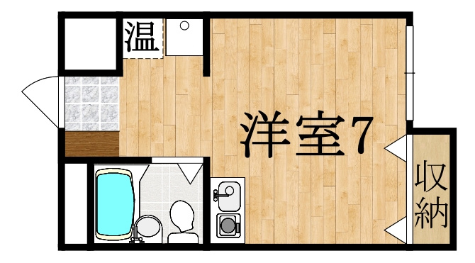 寿ビルの間取り